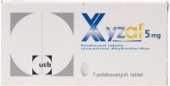 UCB Xyzal 5mg 7tbl - cena, porovnanie