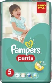 Pampers Active Girl Pants 5 Junior 12-18kg 48ks