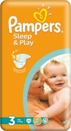 Pampers Sleep & Play 3 58ks