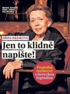 Jiřina Jirásková: Jen to klidně napište - cena, porovnanie