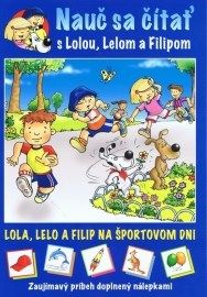 Lola, Lelo a Filip na športovom dni