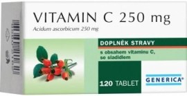 Generica Vitamin C 250mg 120tbl