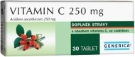 Generica Vitamin C 250mg 30tbl - cena, porovnanie