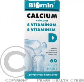 Biomin Calcium s vitamínom D 60tbl