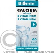 Biomin Calcium s vitamínom D 60tbl - cena, porovnanie