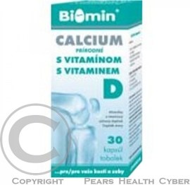 Biomin Calcium s vitamínom D 30tbl