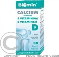 Biomin Calcium s vitamínom D 30tbl - cena, porovnanie