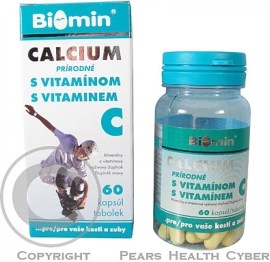 Biomin Calcium s vitamínom C 60tbl