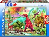 Educa Junior Dinosaurus 13179 - 100 - cena, porovnanie