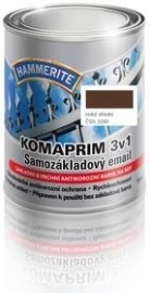 Hammerite Komaprim 3v1 0.75l Stredne hnedá