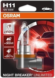 Osram H11 Night Breaker Unlimited PGJ19-2 55W 1ks