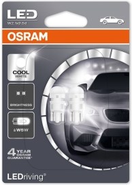 Osram W5W LEDriving Cool White W2.1x9.5d 1W 2ks