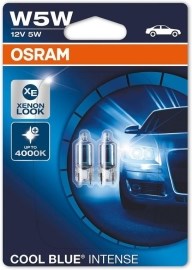 Osram W5W Cool Blue Intense W2.1x9.5d 5W 2ks