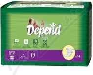 Kimberly-Clark Depend Flex Super Plus 14ks - cena, porovnanie