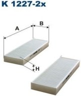 Filtron K1227-2X - cena, porovnanie