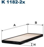 Filtron K1182-2X - cena, porovnanie