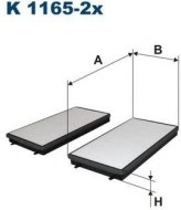 Filtron K1165-2X - cena, porovnanie