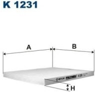Filtron K1231 - cena, porovnanie