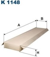 Filtron K1148 - cena, porovnanie