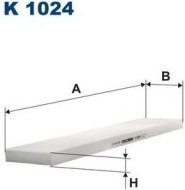 Filtron K1024 - cena, porovnanie