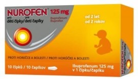 Reckitt Benckiser Nurofen Pre Deti 125mg 10ks