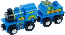 Bigjigs Rail Mašinka s tendrom BJT411