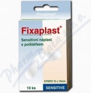 Alfa Vita Fixaplast Sensitive Strip 72x19mm 10ks - cena, porovnanie