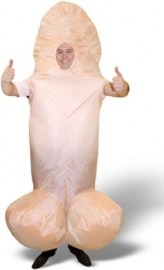 Nafukovací kostým - Penis