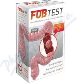 FOB test na skryté krvácanie v stolici 2ks