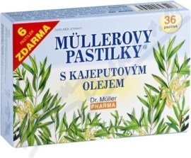 Dr. Muller Pastilky s kajeputovým olejom 36ks