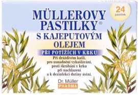 Dr. Muller Pastilky s kajeputovým olejom 24ks