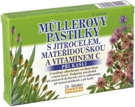 Dr. Muller Müllerove pastilky so Skorocelom a Materinou Dúškou 24ks