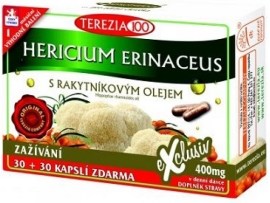 Terezia Company Hericium Erinaceus so 100% rakytníkovým olejom 60tbl