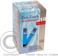 Easy Touch Prúžky cholesterol 10ks - cena, porovnanie