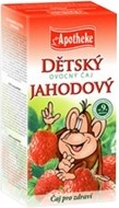 Apotheke Detský ovocný čaj jahodový 20x1.5g - cena, porovnanie