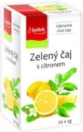 Apotheke Zelený čaj s citrónom 20x2g - cena, porovnanie