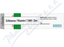 Generica Echinacea Vitamin C 1000 Zinc 20tbl