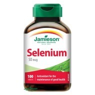 Jamieson Selenium 50mcg 100tbl - cena, porovnanie