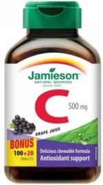 Jamieson C 500mg 120tbl