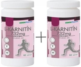 Edenpharma L-Karnitín 732mg 2x60tbl