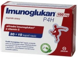 Pleuran Imunoglukan P4H 100mg 30+10tbl