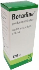 Egis Betadine roztok 120ml