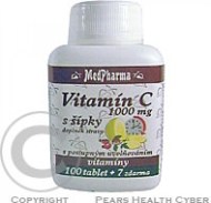 MedPharma Vitamín C 1000mg so šípkami 107tbl - cena, porovnanie