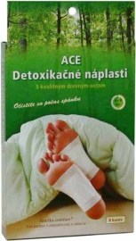 ACE Detoxikačné náplaste na nohy 8ks