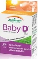 Jamieson Baby-D 11.7ml - cena, porovnanie
