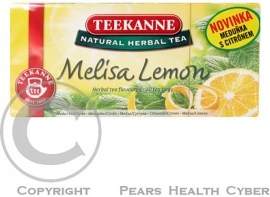 Teekanne Natural Herbal Tea Melisa Lemon 20x1.5g