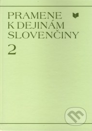 Pramene k dejinám slovenčiny 2