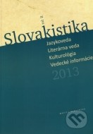 Slovakistika II/2013 - cena, porovnanie