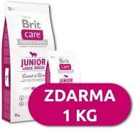 Brit Care Junior Large Breed Lamb & Rice 12kg - cena, porovnanie