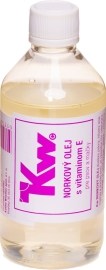 KW Norkový olej s vitamínom E 250ml